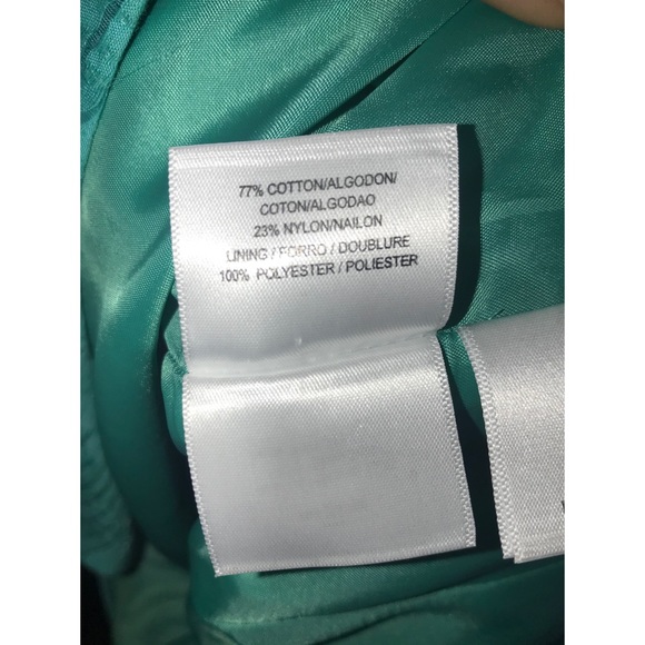 NINE WEST:Woman’s Green Size 6 Small MIDI Sundress - Picture 5 of 5